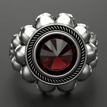 Load image into Gallery viewer, Gothic Punk Skull Rings For Men Ring
