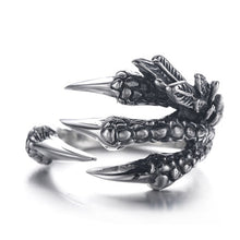 Load image into Gallery viewer, Punk Dragon Claws Finger Open Ring