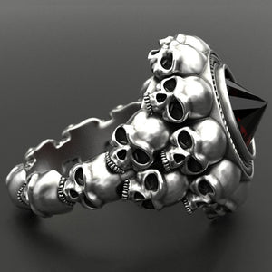 Gothic Punk Skull Rings For Men Ring