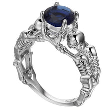 Load image into Gallery viewer, Creative Vintage Skeleton Hand Zircon  Ring

