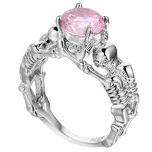 Load image into Gallery viewer, Creative Vintage Skeleton Hand Zircon  Ring
