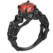Load image into Gallery viewer, Creative Vintage Skeleton Hand Zircon  Ring
